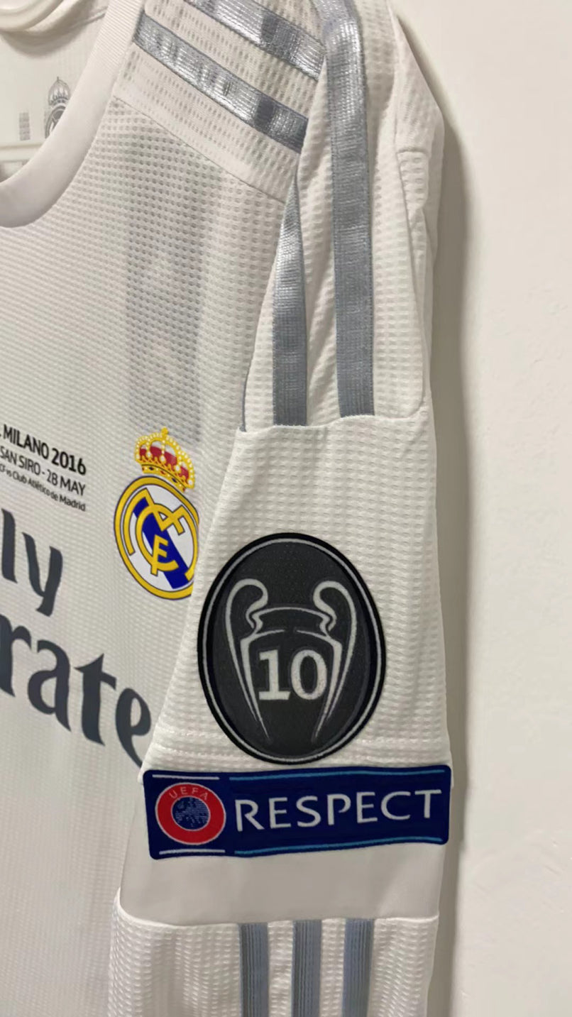 Cristiano Ronaldo CR7 Real Madrid 15/16 Home Original Retro Jersey