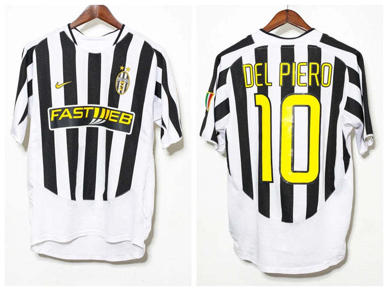 Del Piero Juventus 03/04 Home Original Retro Jersey
