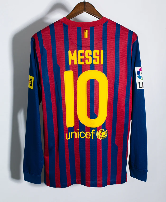 Messi Barcelona 2011/12 Home Original Retro Jersey