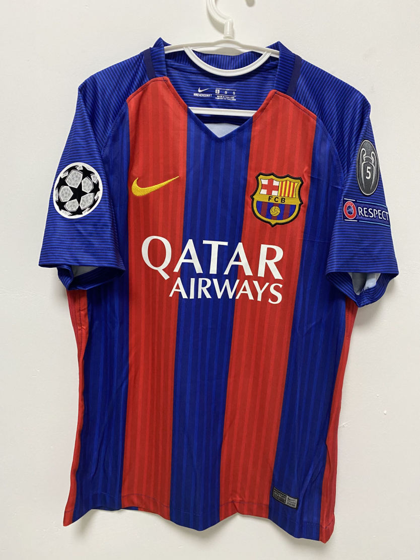 Messi Barcelona 2016/17 Home Original Retro Jersey