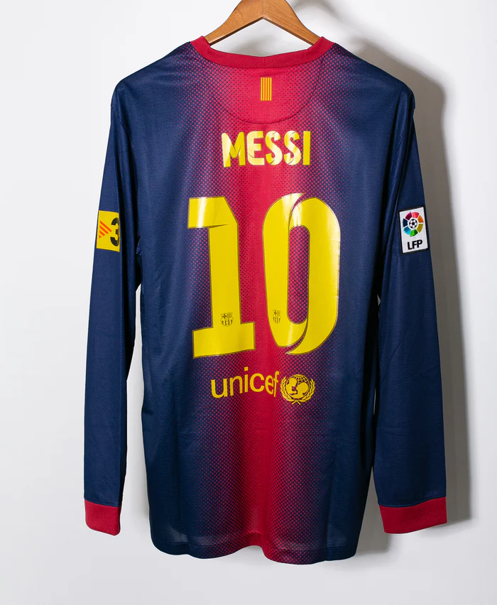 Messi Barcelona 2012/13 Home Original Retro Jersey