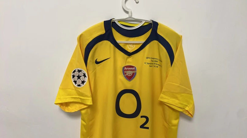 Thierry Henry Arsenal 05/06 Away Original Retro Jersey