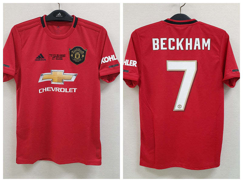 David Beckham Manchester United 19/20 Home Original Retro Jersey