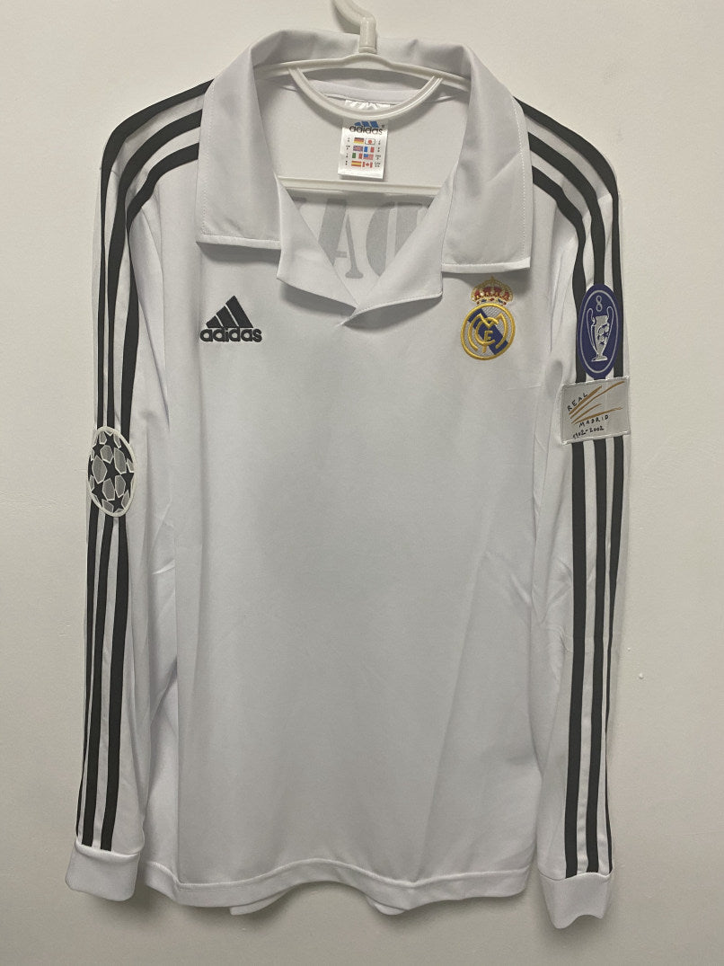 Zidane Real Madrid 01/02 Home Original Retro Jersey