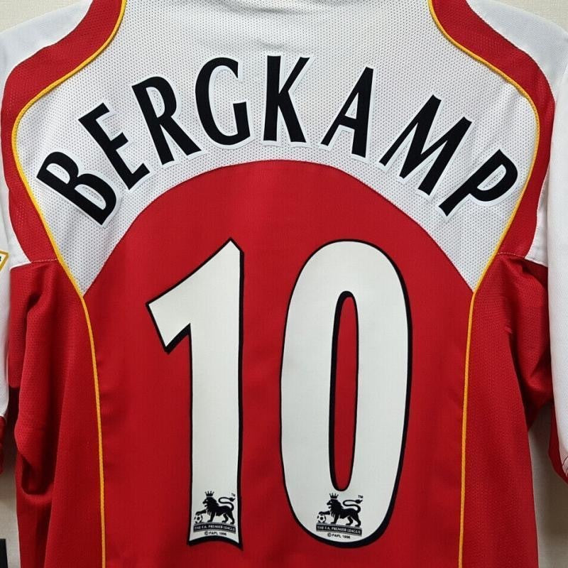 Dennis Bergkamp 2004-05 Arsenal Original Retro Jersey