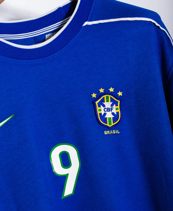 Ronaldo Brazil National Team 2000 Away Original Retro Jersey