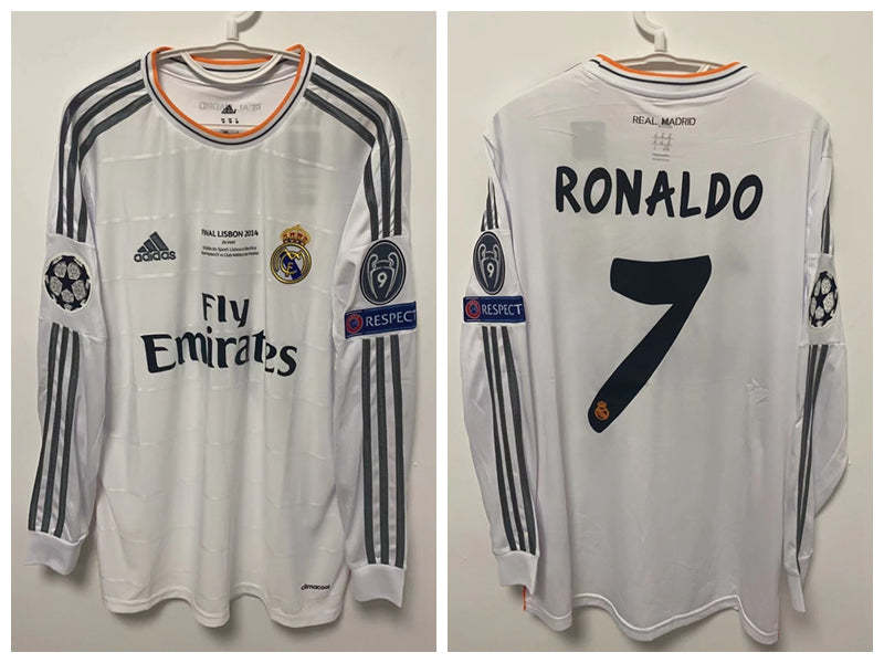Cristiano Ronaldo CR7 Real Madrid 13/14 Home Original Retro Jersey