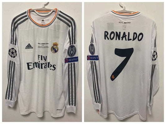 Cristiano Ronaldo CR7 Real Madrid 13/14 Home Original Retro Jersey