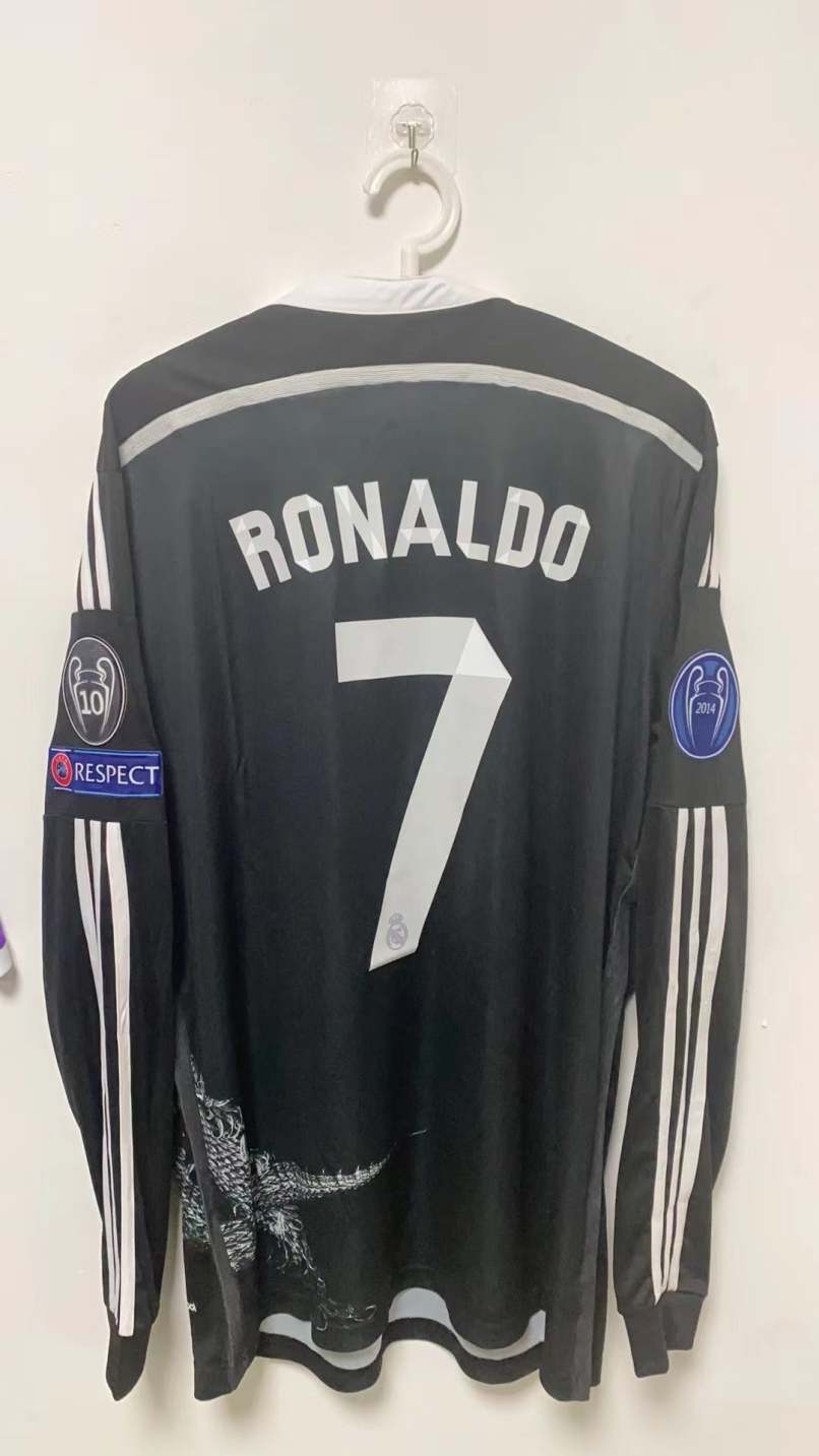 Cristiano Ronaldo CR7 Real Madrid 14/15 Third Original Retro Jersey