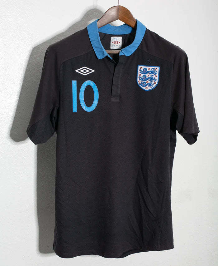 Wayne Rooney England National Team 2012 Away Original Retro Jersey