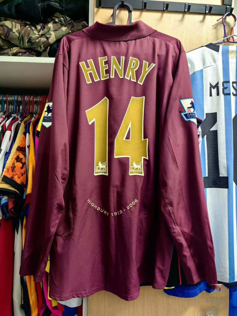 Thierry Henry Arsenal05/06 Home Original Retro Jersey
