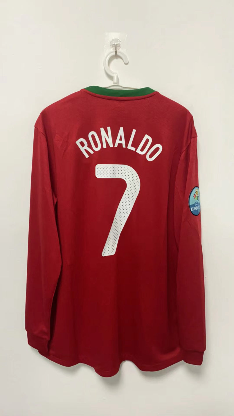 Cristiano Ronaldo CR7 Portugal National Team 2012 Home Original Retro Jersey