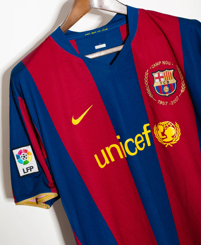 Ronaldinho Barcelona 07/08 Home Original Retro Jersey