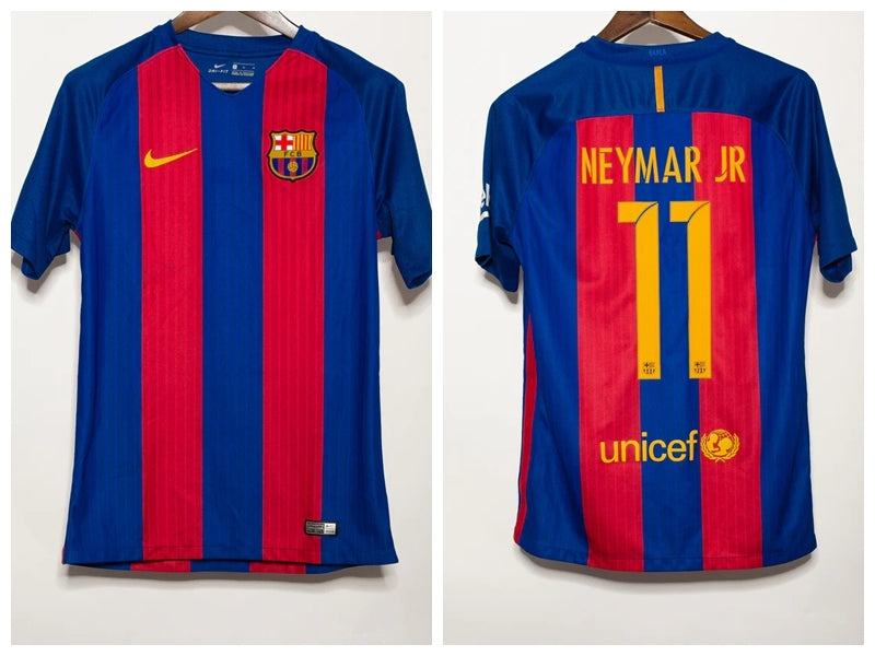 Neymar 2016-17 Barcelona Home Original Retro Jersey