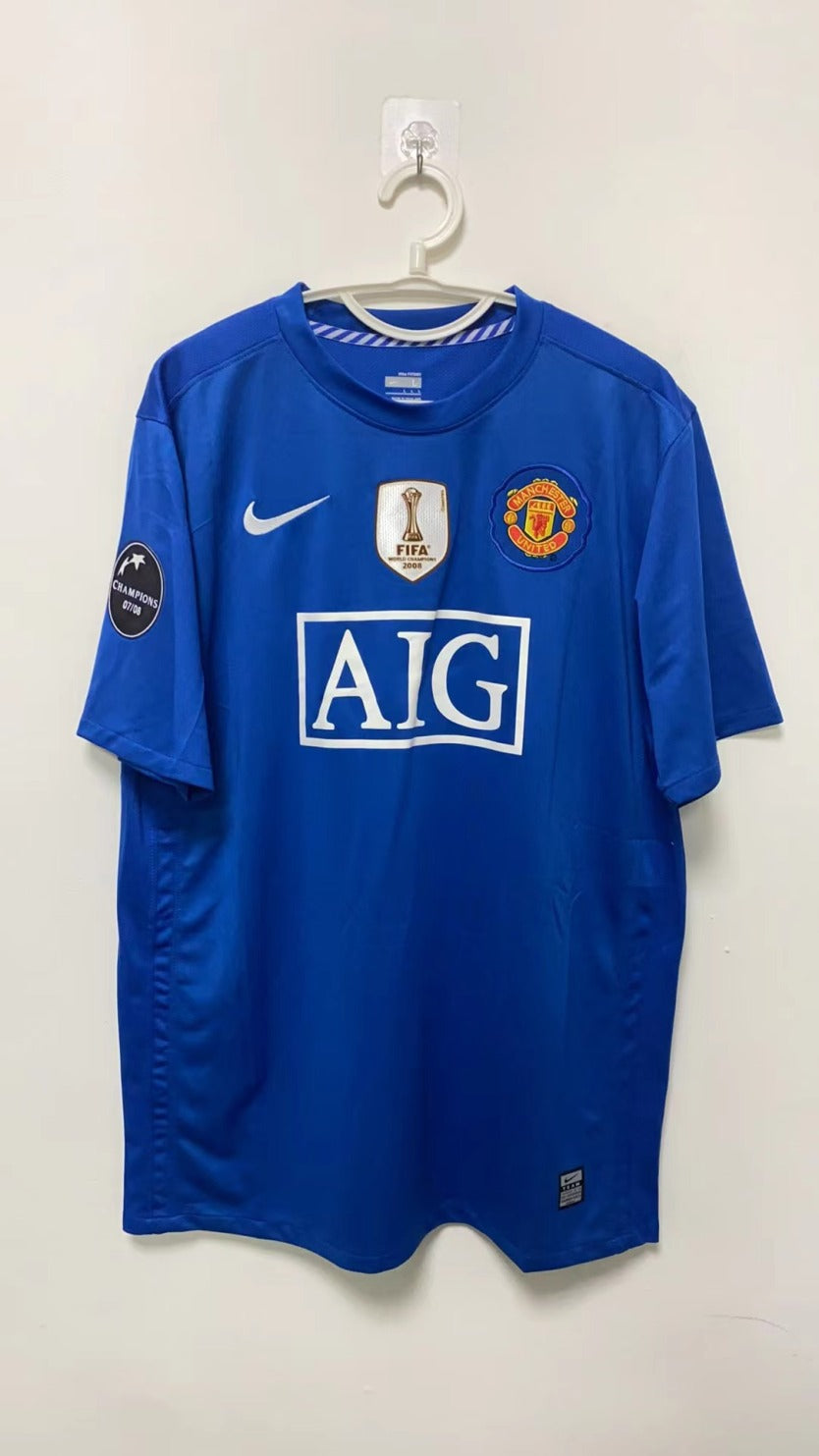 Cristiano Ronaldo CR7 Manchester United 08/09 Away Original Retro Jersey