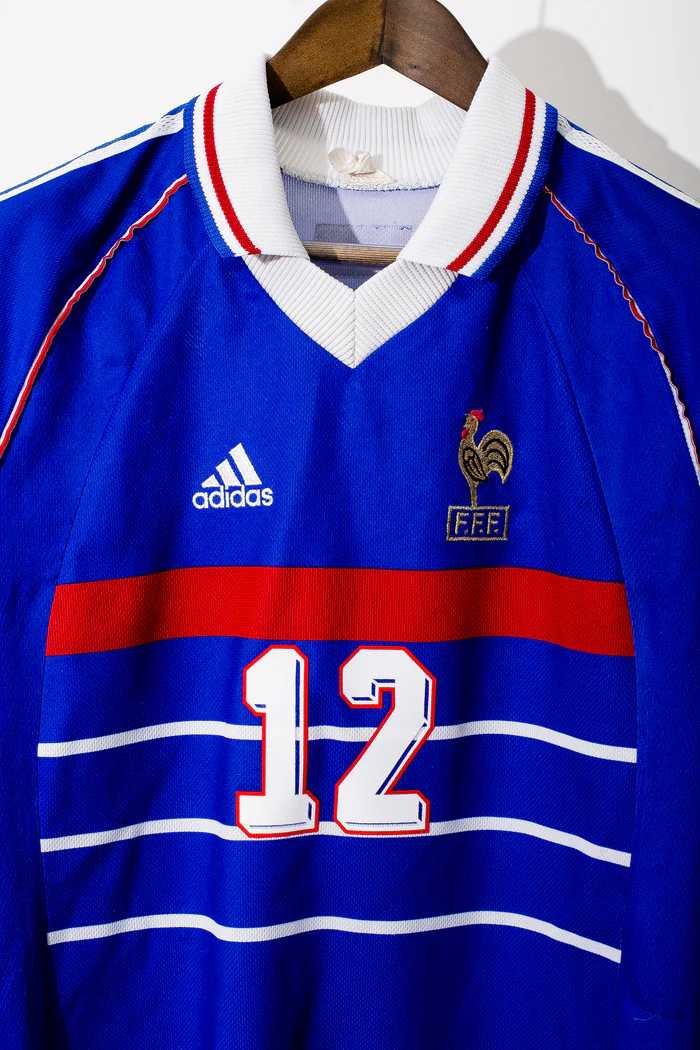 Thierry Henry France National Team 1998 Home Original Retro Jersey