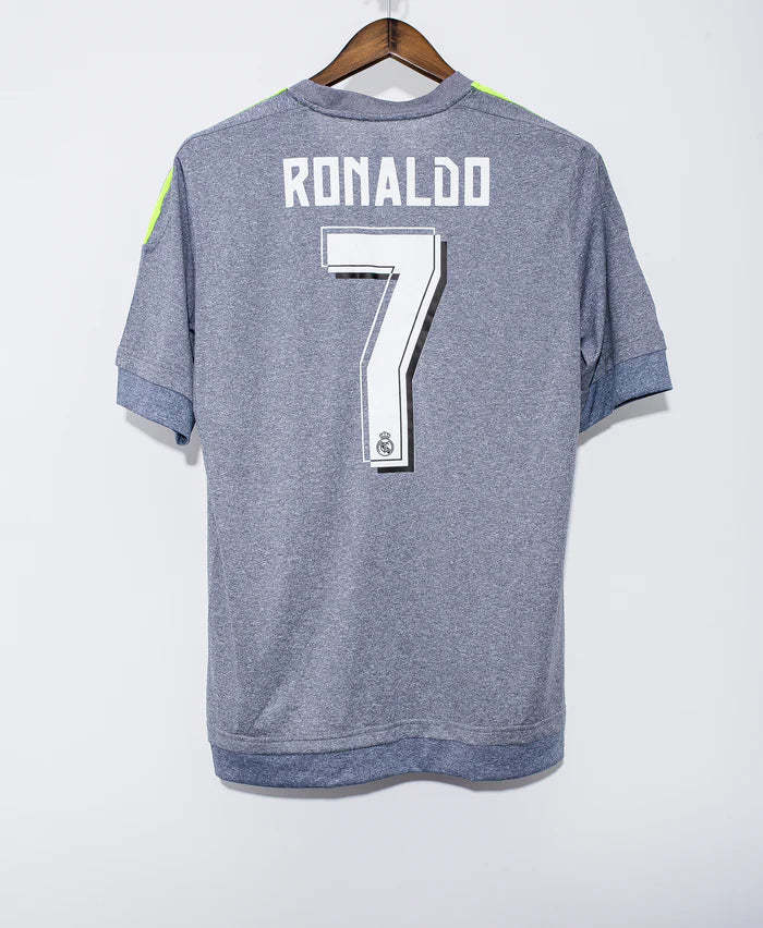 Cristiano Ronaldo CR7 Real Madrid 15/16 Third Original Retro Jersey