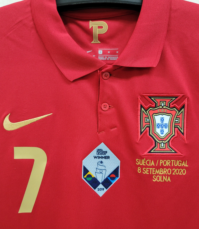 Cristiano Ronaldo CR7 Portugal National Team 2020 Home Original Retro Jersey