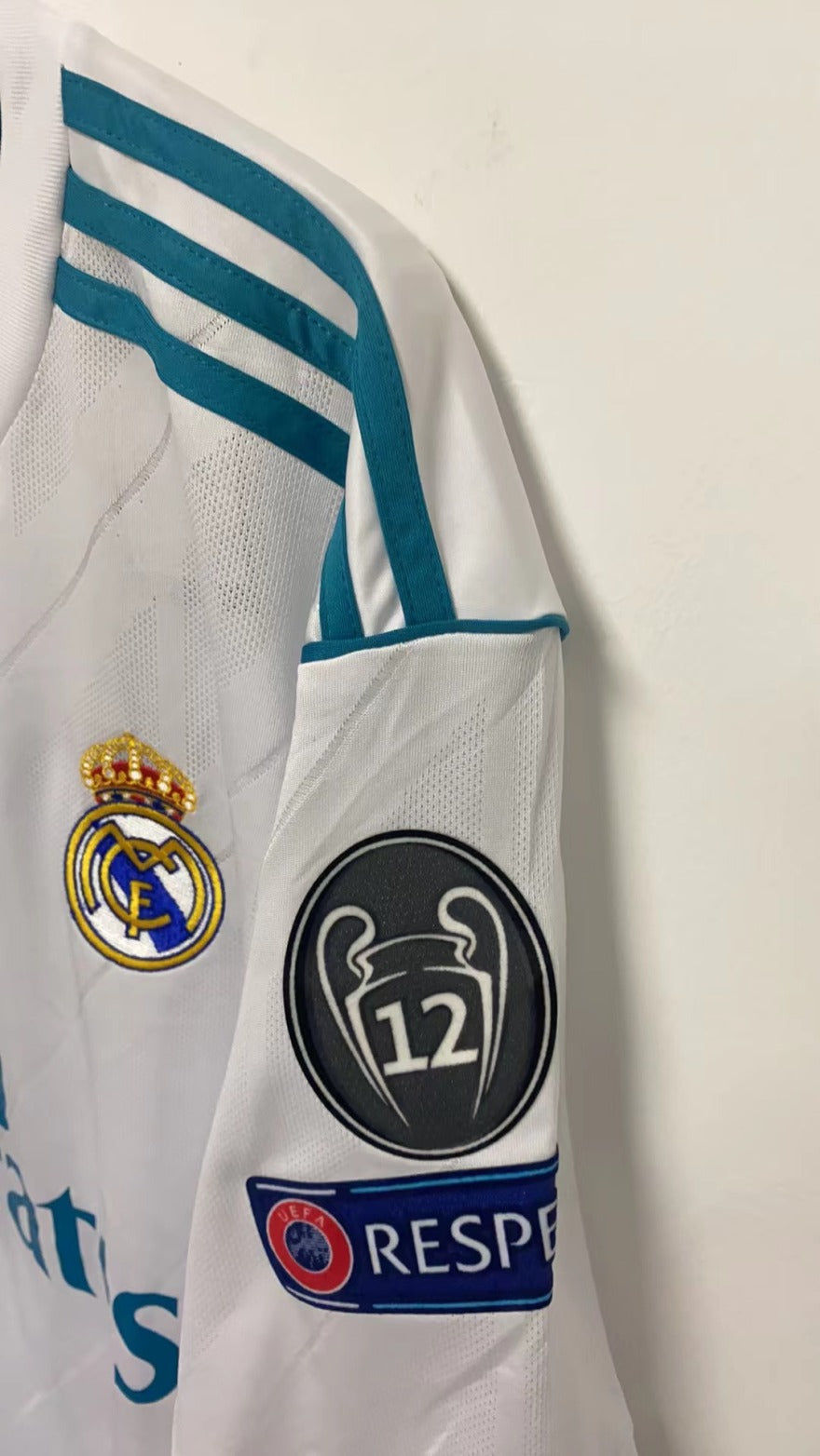 Cristiano Ronaldo CR7 Real Madrid 17/18 Home Original Retro Jersey