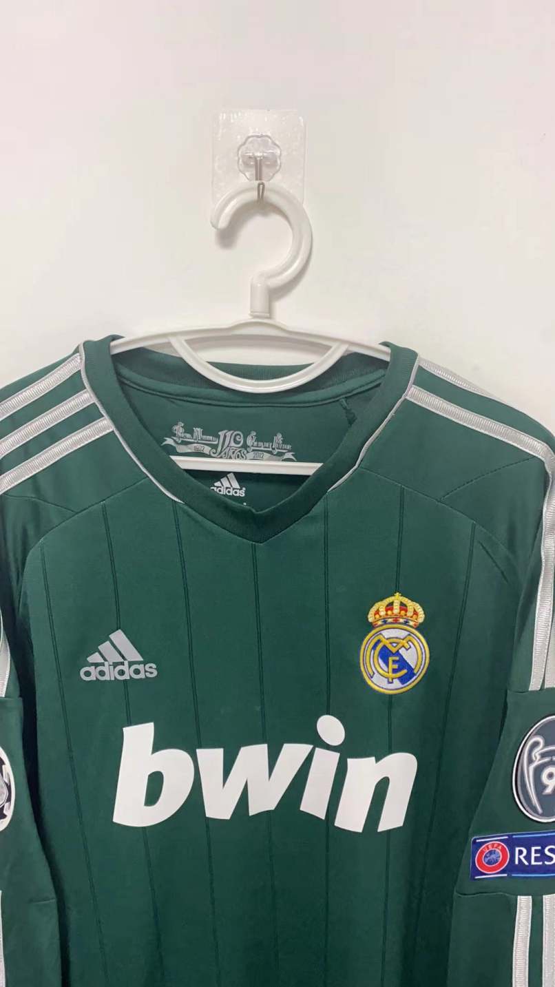 Cristiano Ronaldo CR7 Real Madrid 12/13 Fourth Original Retro Jersey