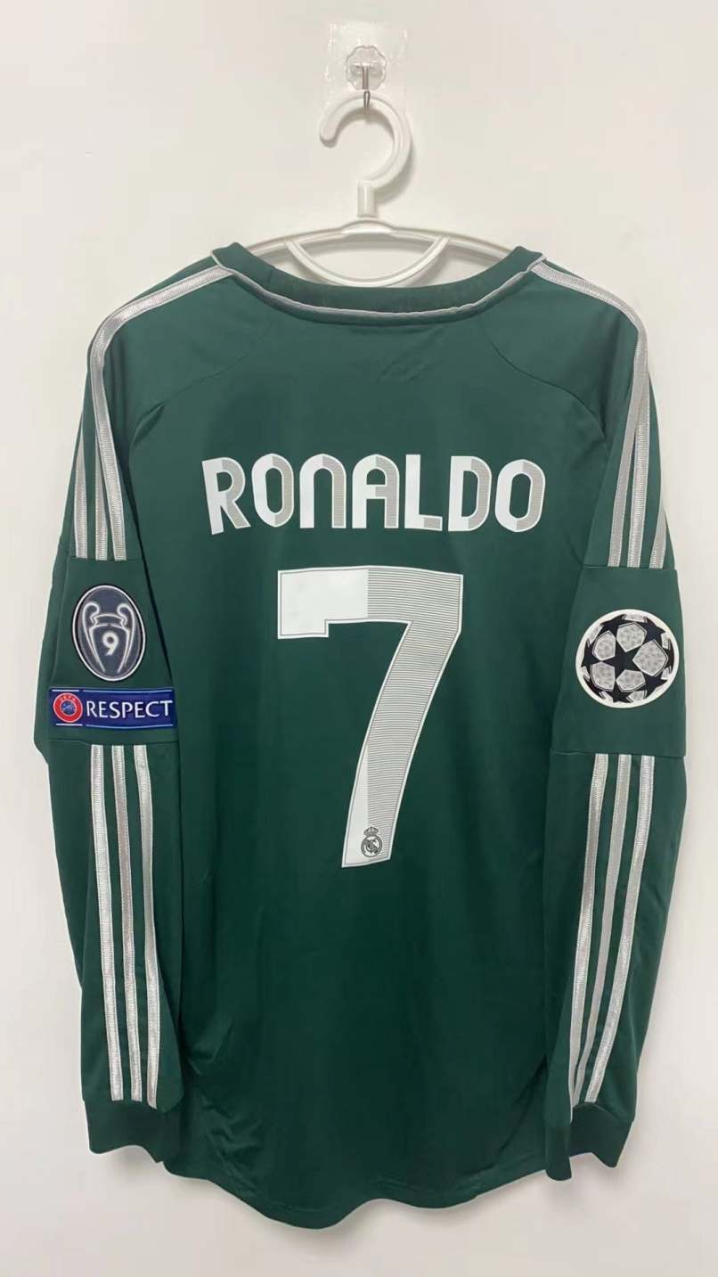Cristiano Ronaldo CR7 Real Madrid 12/13 Fourth Original Retro Jersey