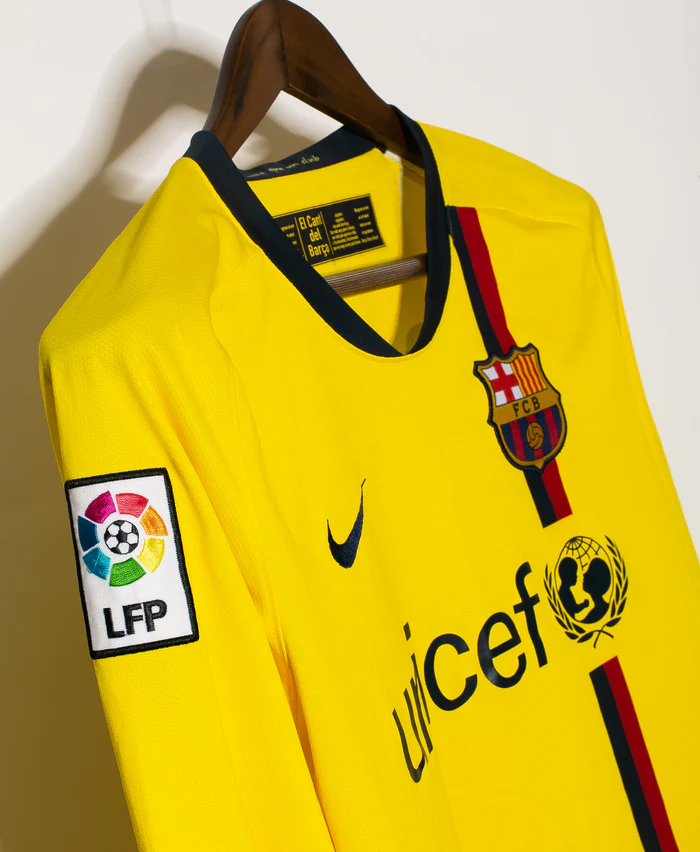 Messi Barcelona 2008/09 Away Original Retro Jersey