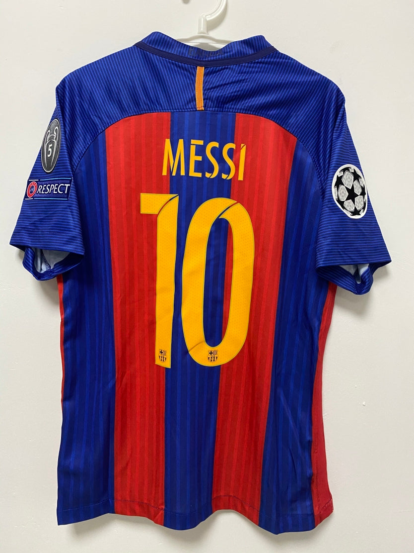 Messi Barcelona 2016/17 Home Original Retro Jersey