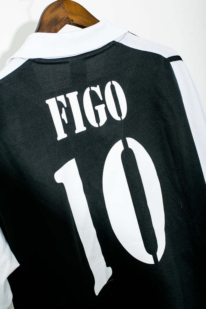 Luis Figo Real Madrid 01/02 Away Original Retro Jersey
