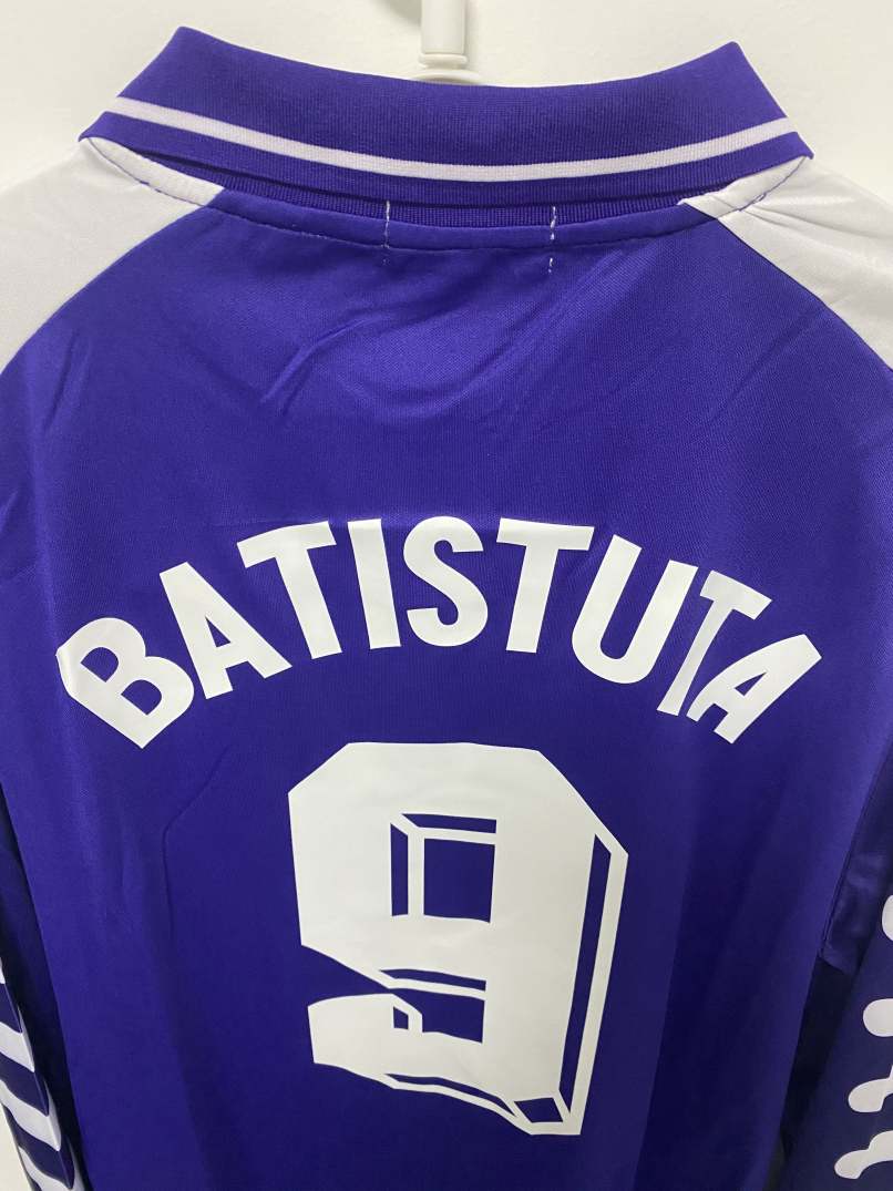 Batistuta Florence 98/99 Home Original Retro Jersey