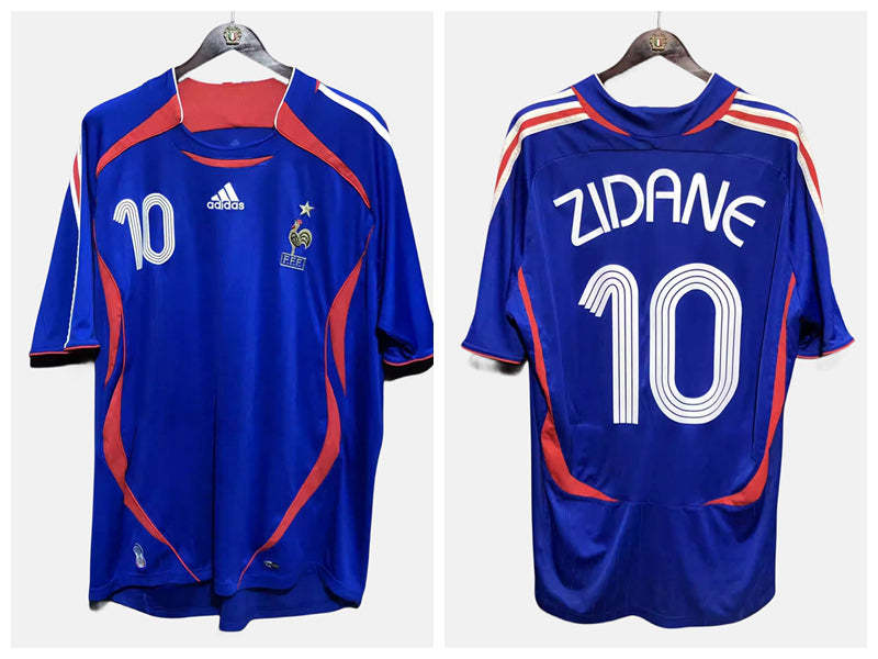 Zidane France National Team 2006 Home Original Retro Jersey
