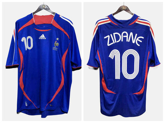 Zidane France National Team 2006 Home Original Retro Jersey