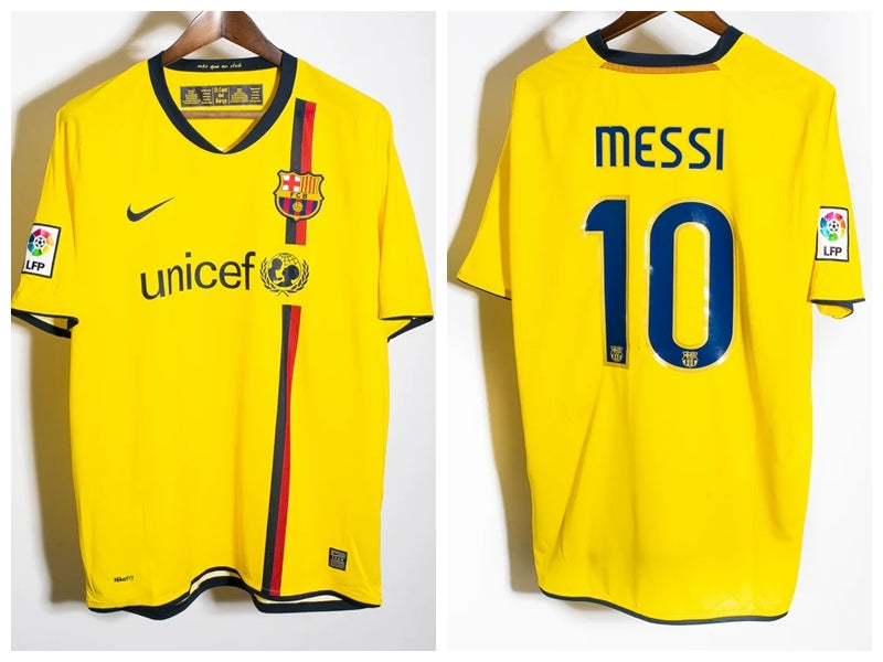 Messi Barcelona 2008/09 Away Original Retro Jersey