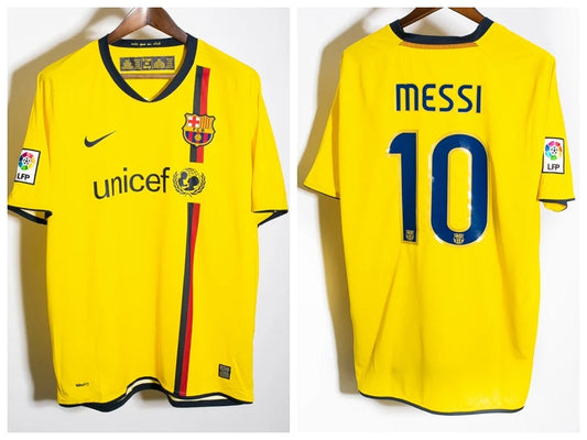 Messi Barcelona 2008/09 Away Original Retro Jersey