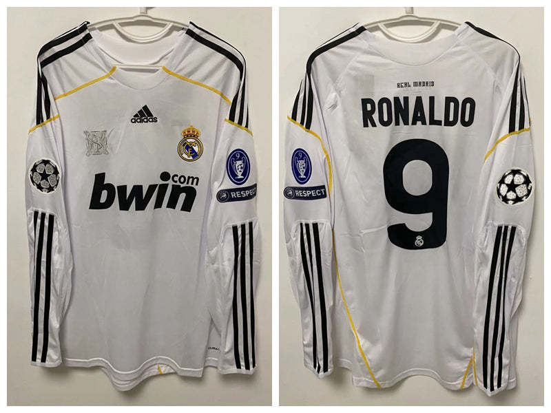 Cristiano Ronaldo CR7 Real Madrid 09/10 Home Original Retro Jersey