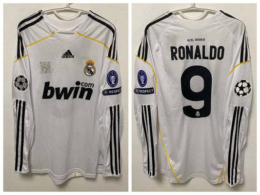Cristiano Ronaldo CR7 Real Madrid 09/10 Home Original Retro Jersey