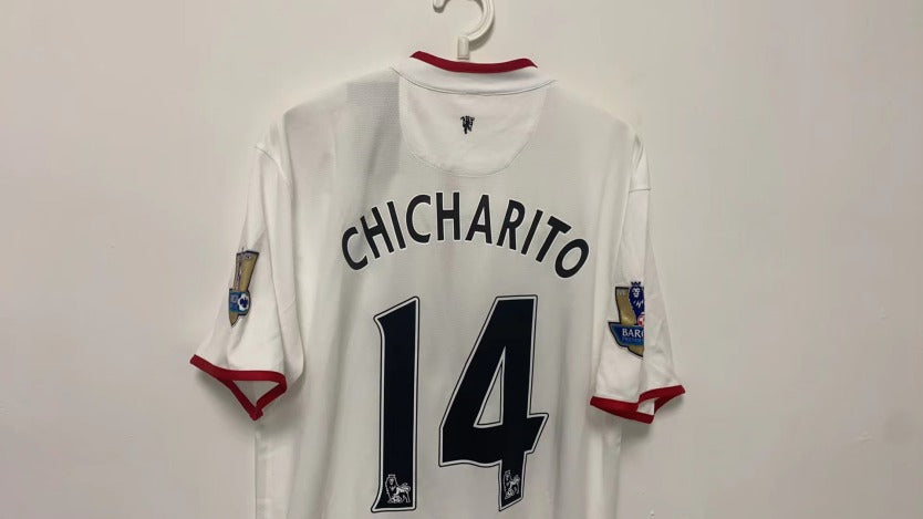 Javier Hernandez 2012-13 Manchester United Away Retro Short Sleeve Jersey