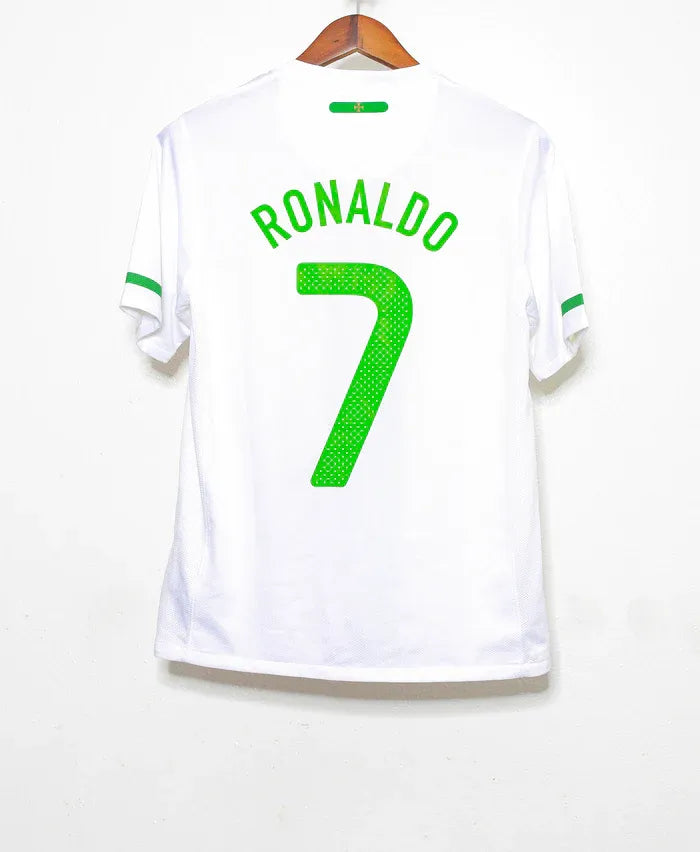 Cristiano Ronaldo CR7 Portugal National Team 2010 Away Original Retro Jersey