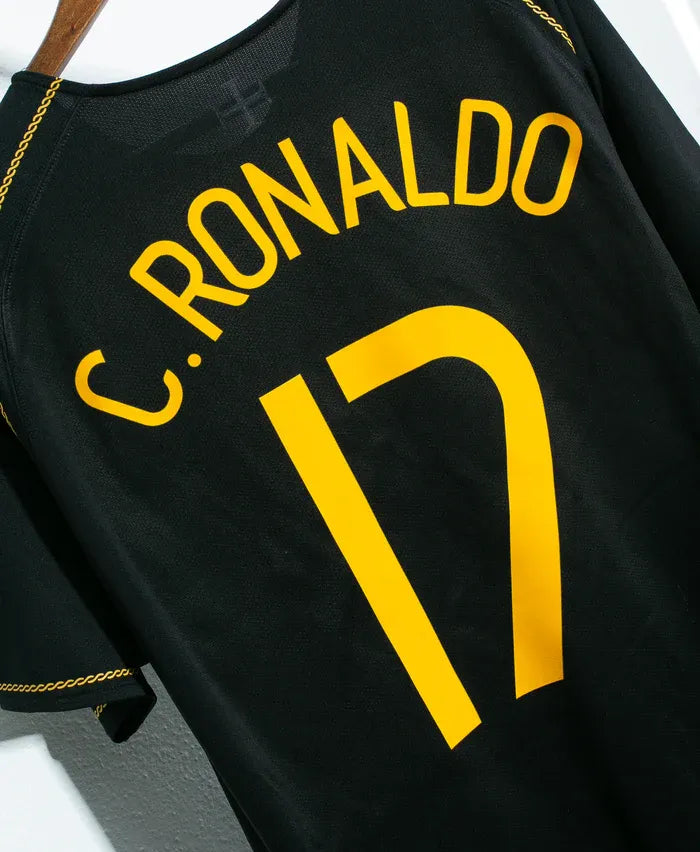 Cristiano Ronaldo CR7 Portugal National Team 2006 Away Original Retro Jersey