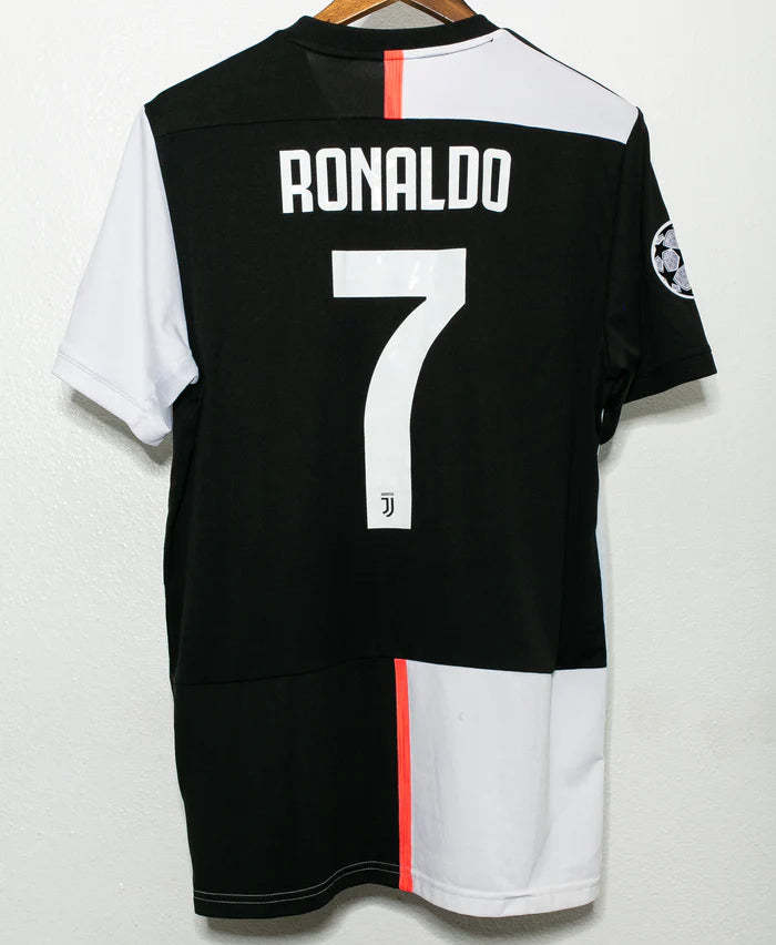 Cristiano Ronaldo CR7 Juventus 19/20 Home Original Retro Jersey