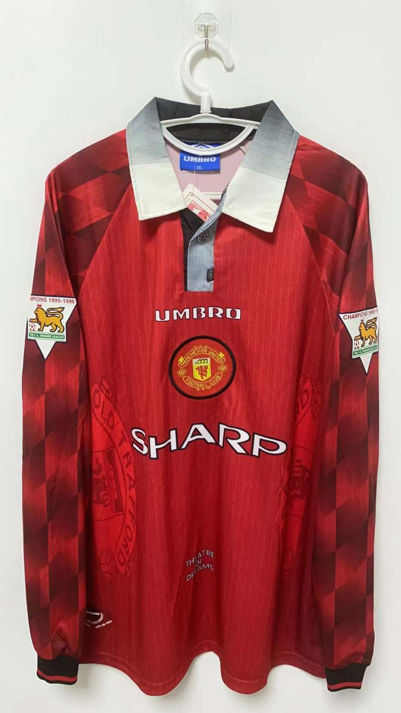 David Beckham Manchester United 95/96 Home Original Retro Jersey