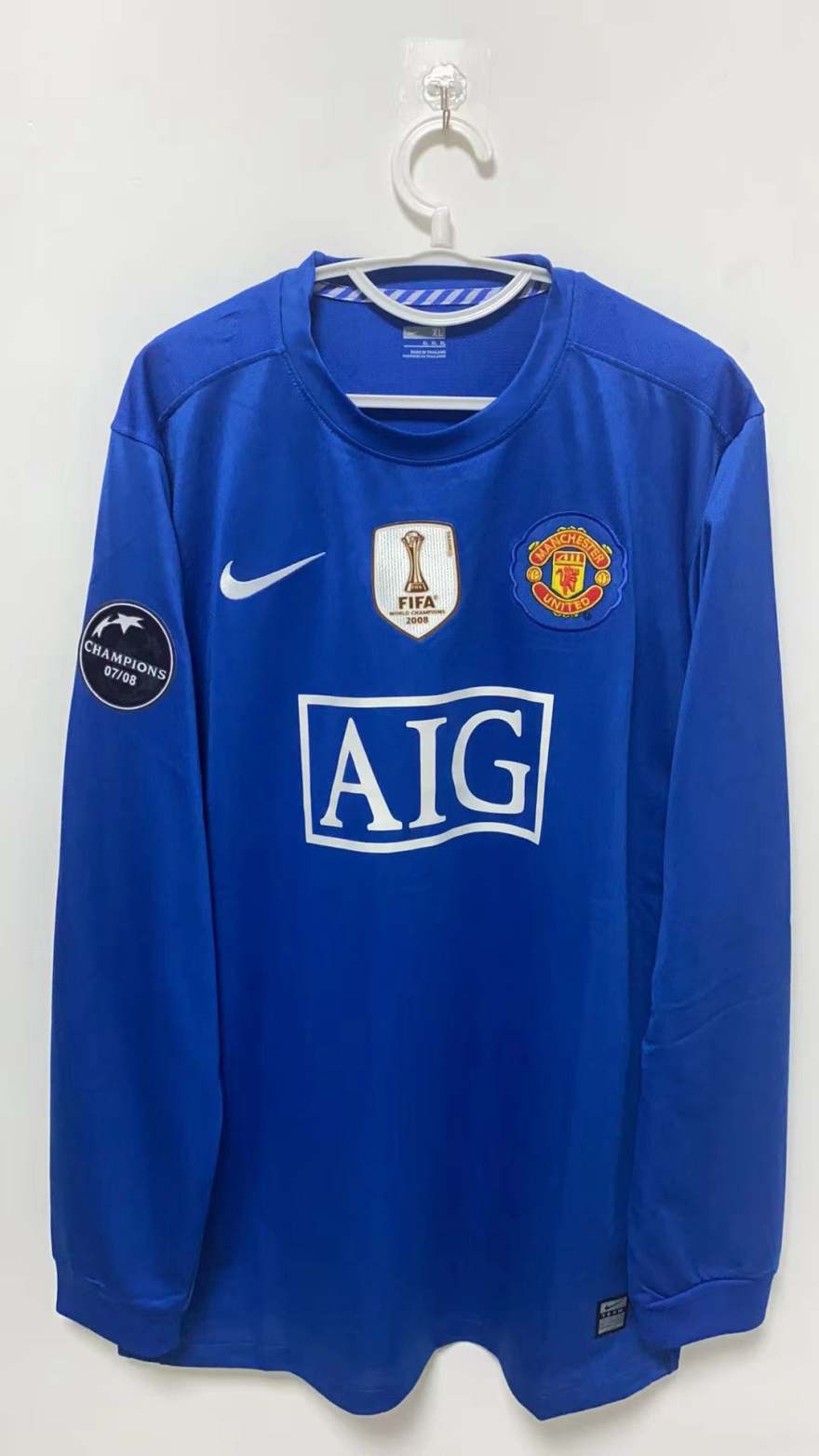 Cristiano Ronaldo CR7 Manchester United 08/09 Away Original Retro Jersey