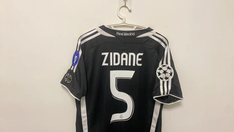 Zidane Real Madrid 05/06 Second away game in the Champions League Original Retro Jersey