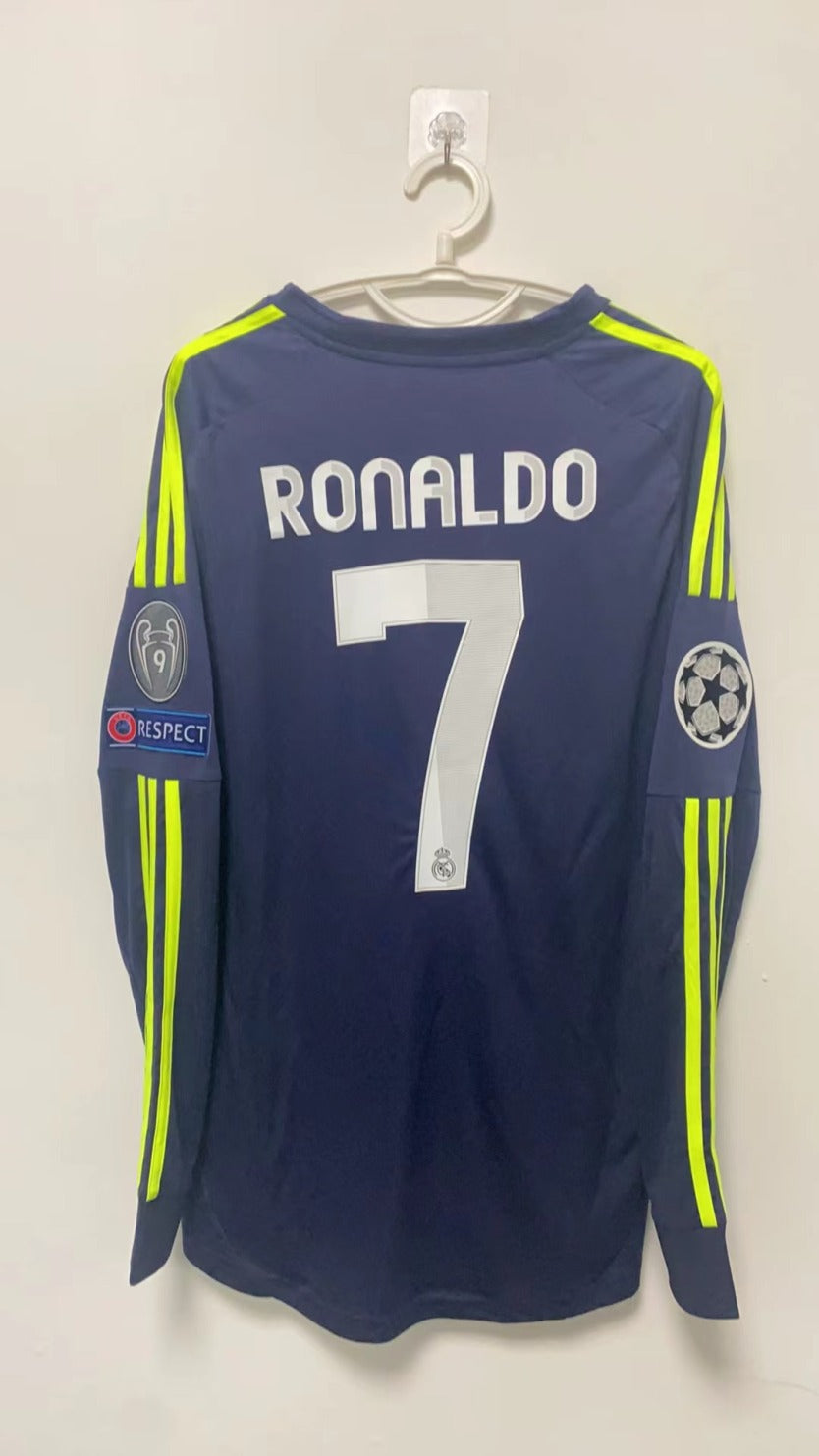 Cristiano Ronaldo CR7Real Madrid 12/13 Away Original Retro Jersey