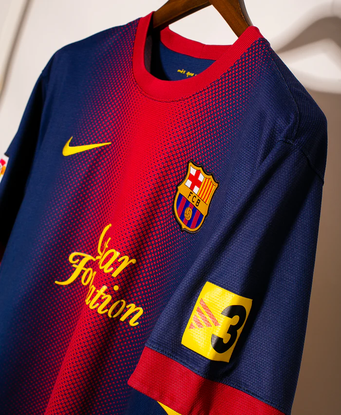 Messi Barcelona 2012/13 Home Original Retro Jersey