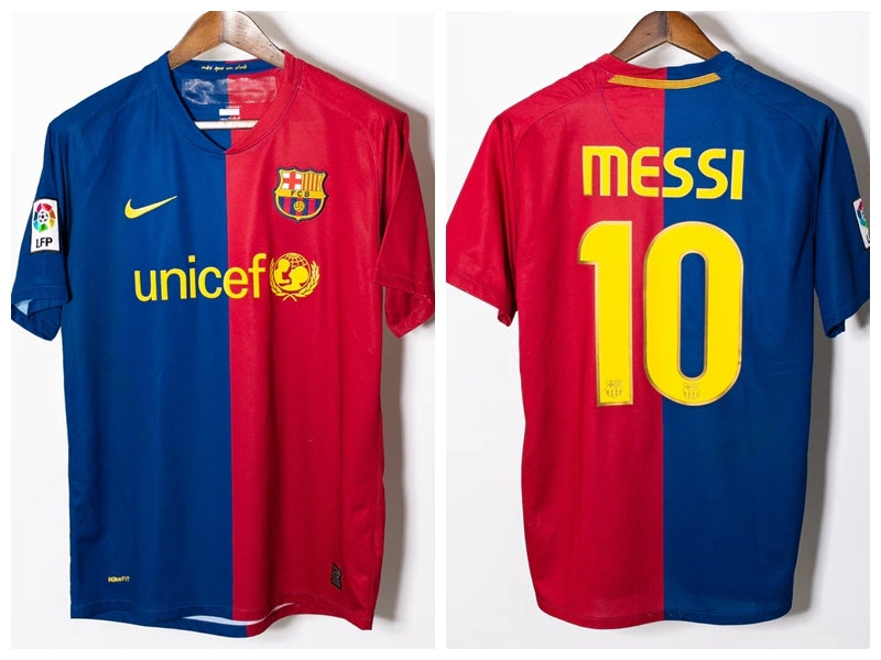 Messi Barcelona 2008/09 Home Original Retro Jersey