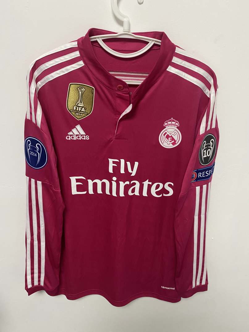Cristiano Ronaldo CR7 Real Madrid 14/15 Away Original Retro Jersey