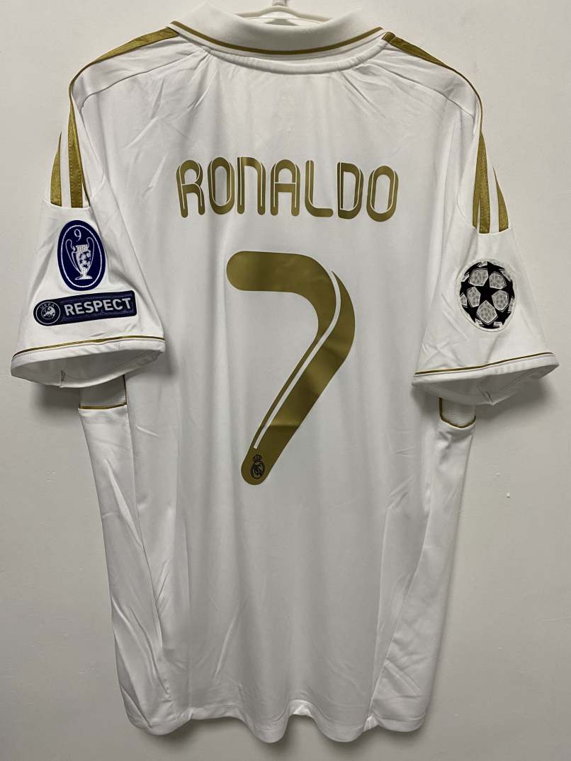 Cristiano Ronaldo CR7 Real Madrid 11/12 Home Original Retro Jersey