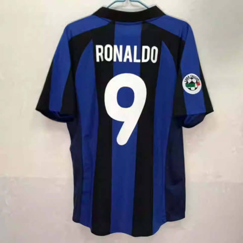 Ronaldo Inter Milan 01/02 Home Original Retro Jersey