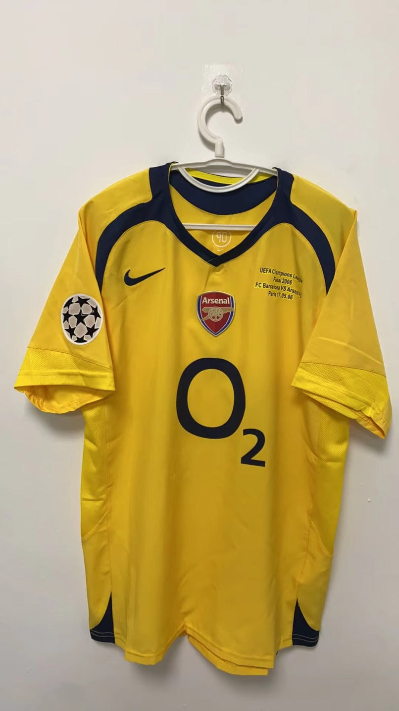 Thierry Henry Arsenal 05/06 Away Original Retro Jersey