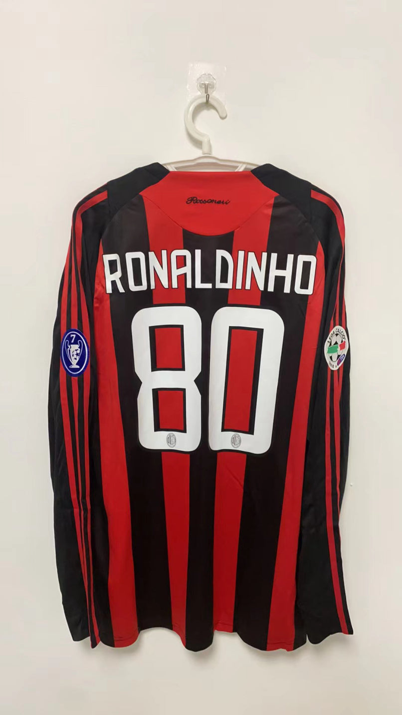Ronaldinho AC Milan 08/09 Home Original Retro Jersey